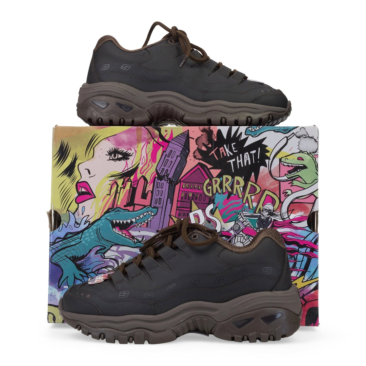 BROWN EXCLUSIVE ENERGY SNEAKERS