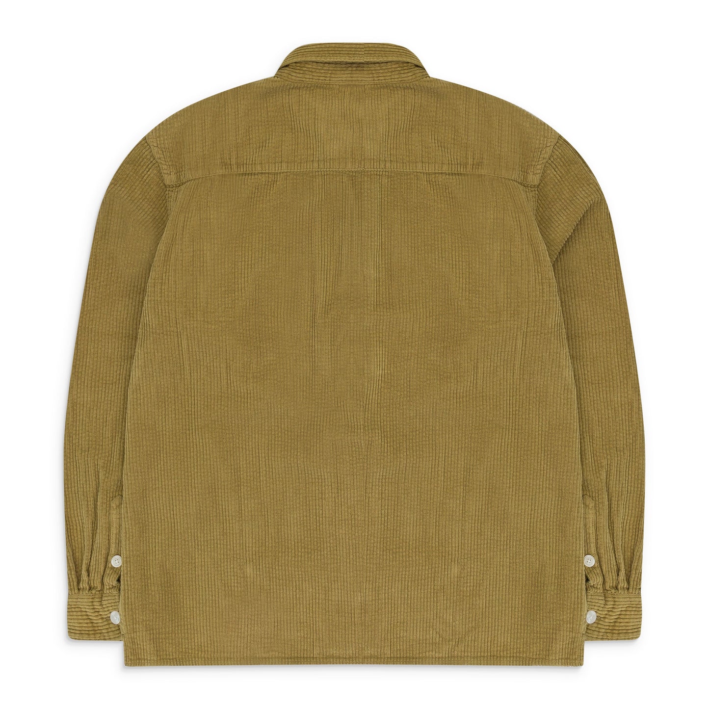 KHAKI MAGNUS HEAVY CORD LONG SLEEVE BUTTON-DOWN SHIRT