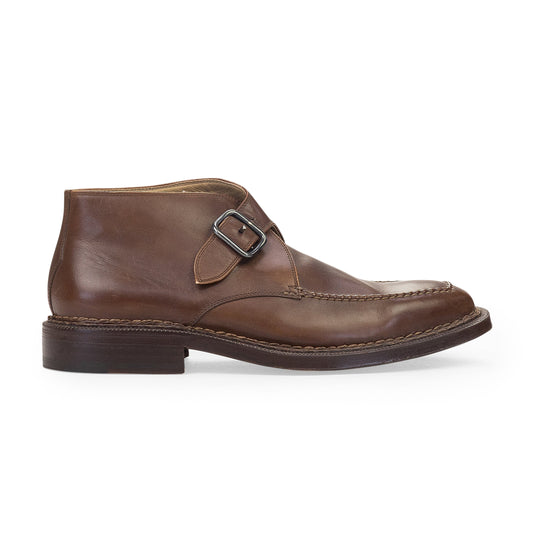 BROWN CASTAGNA ANKLE BOOTS