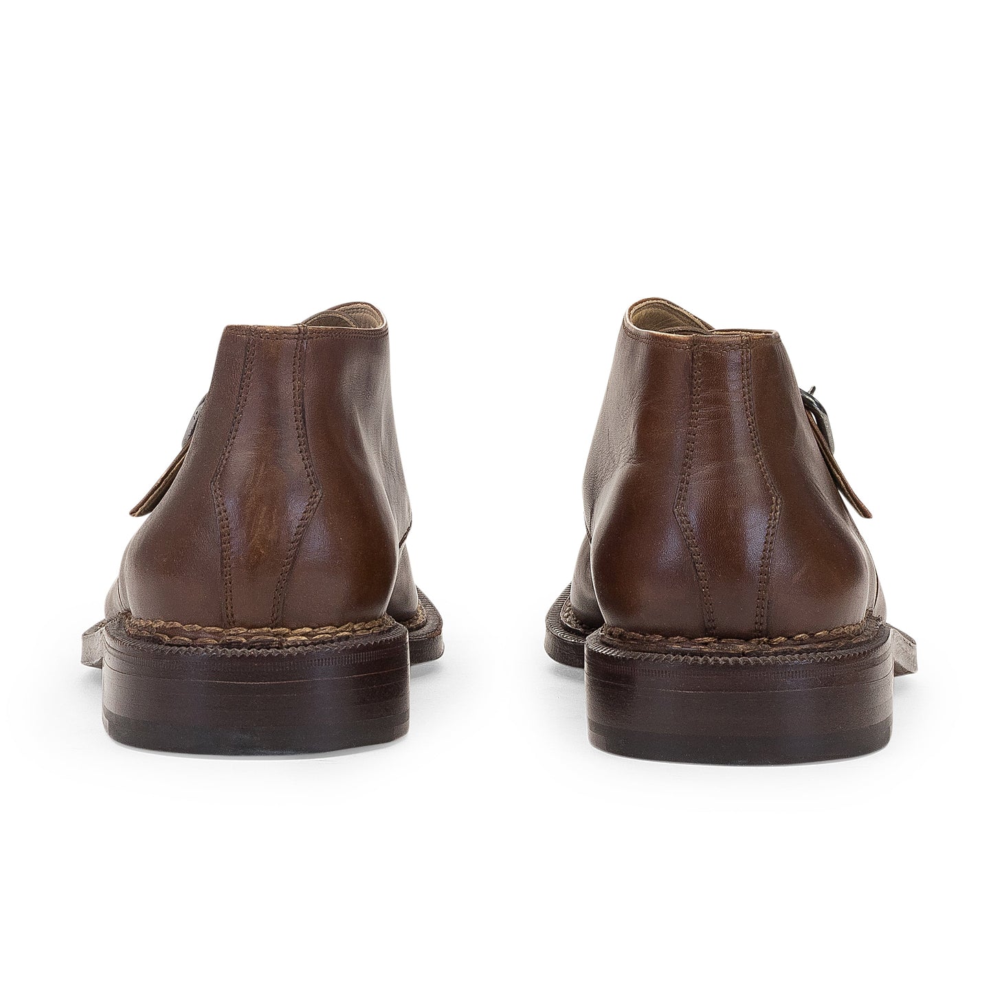 BROWN CASTAGNA ANKLE BOOTS