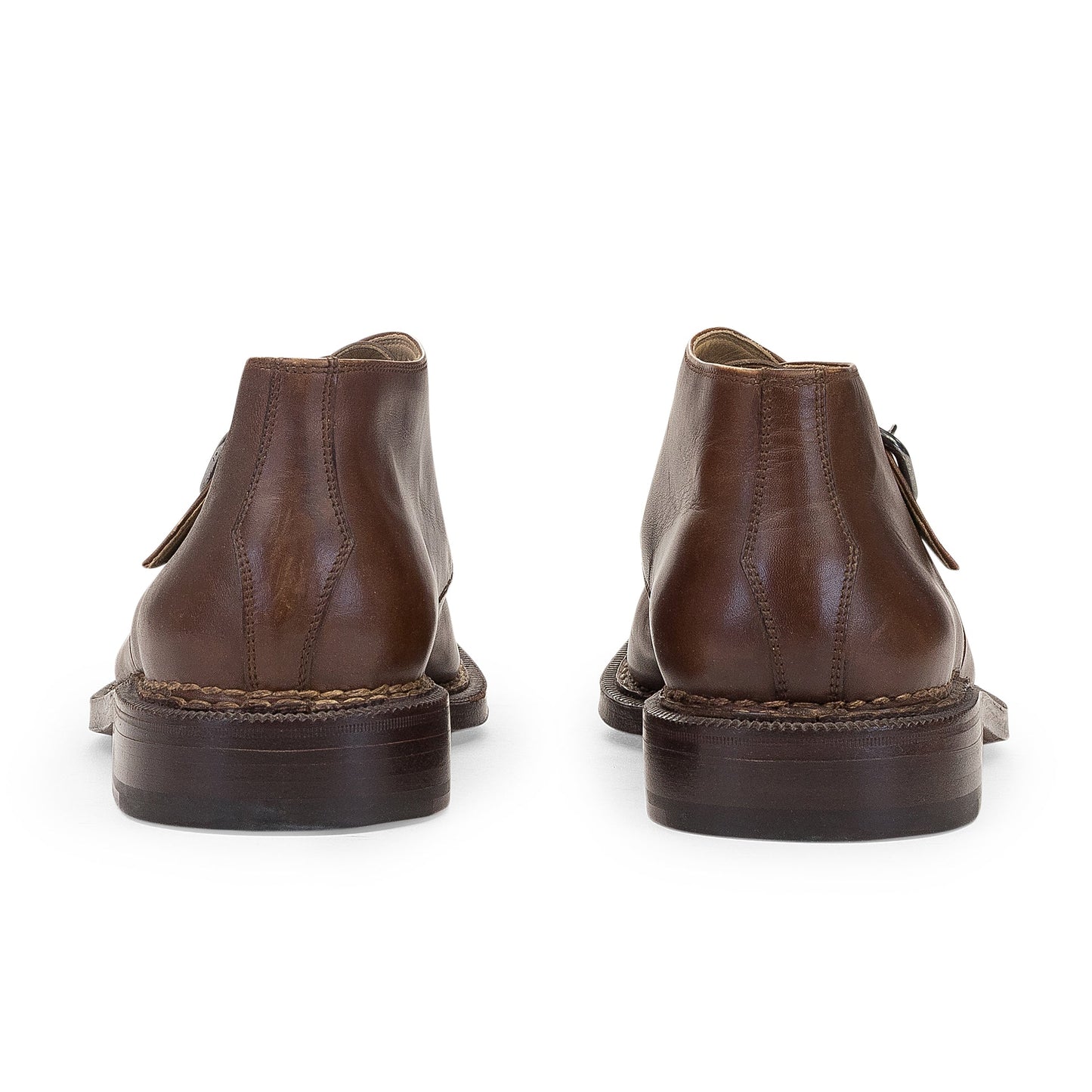 BROWN CASTAGNA ANKLE BOOTS
