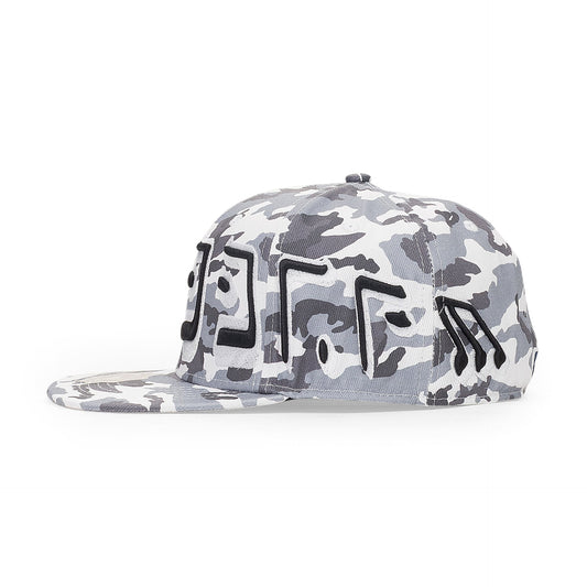 MURD333R.FM CAMO FITTED BASEBALL CAP