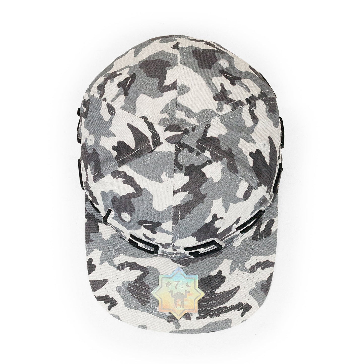 MURD333R.FM CAMO FITTED BASEBALL CAP