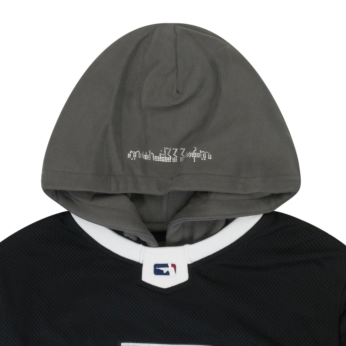 MURD333R.FM  BLACK/WHITE LA LC333 HOODIE