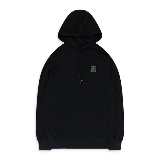BLACK UNISEX SEASONAL HOODIE