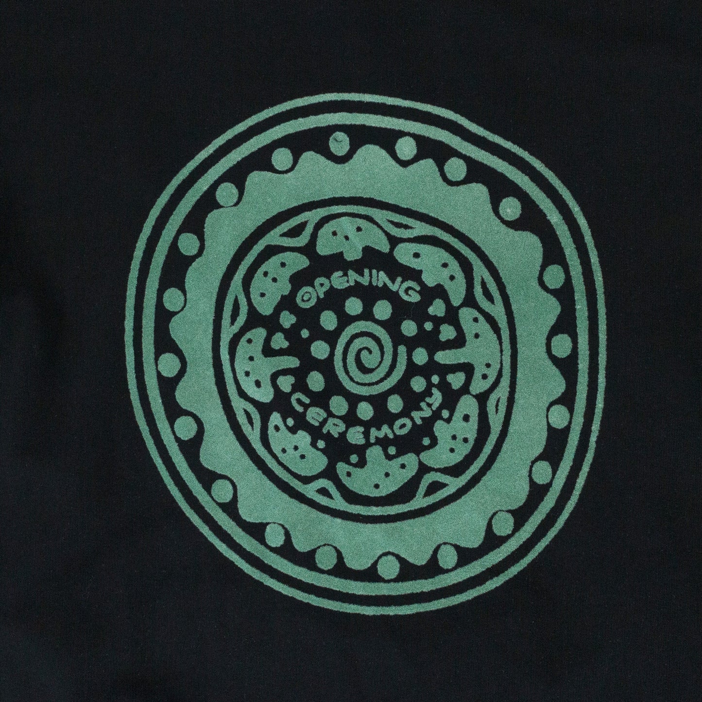 BLACK UNISEX SEASONAL HOODIE