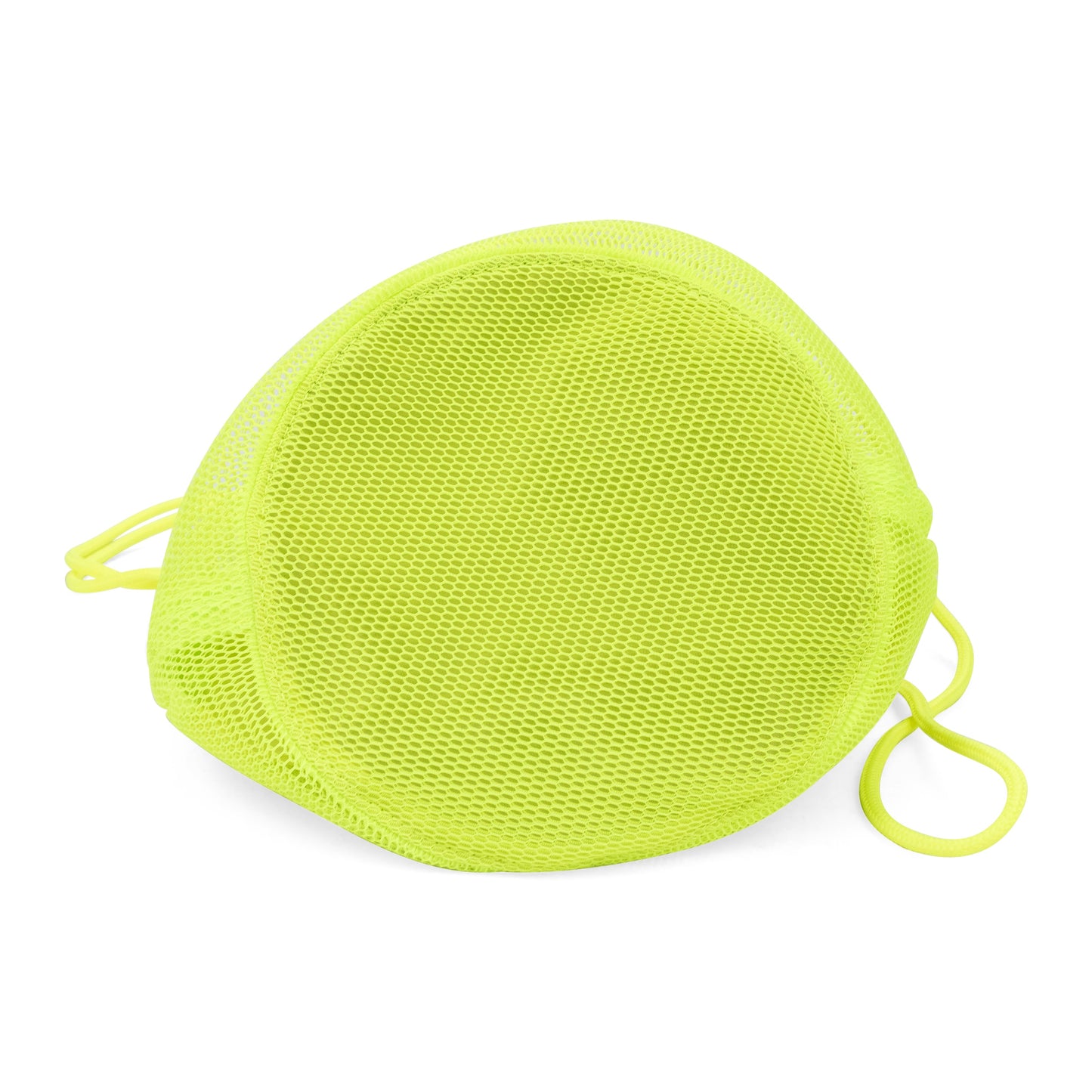 YELLOW MINI DRAWSTRING BUCKET BAG