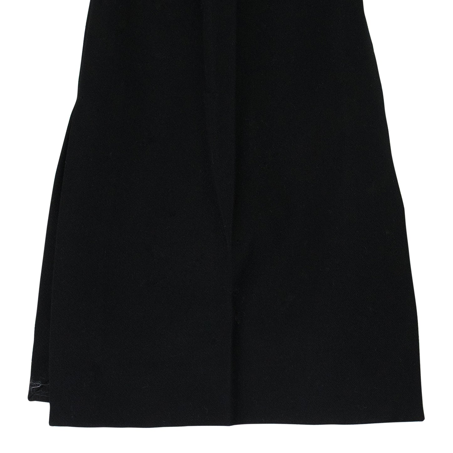 BLACK BUCKLE CASUAL PANTS