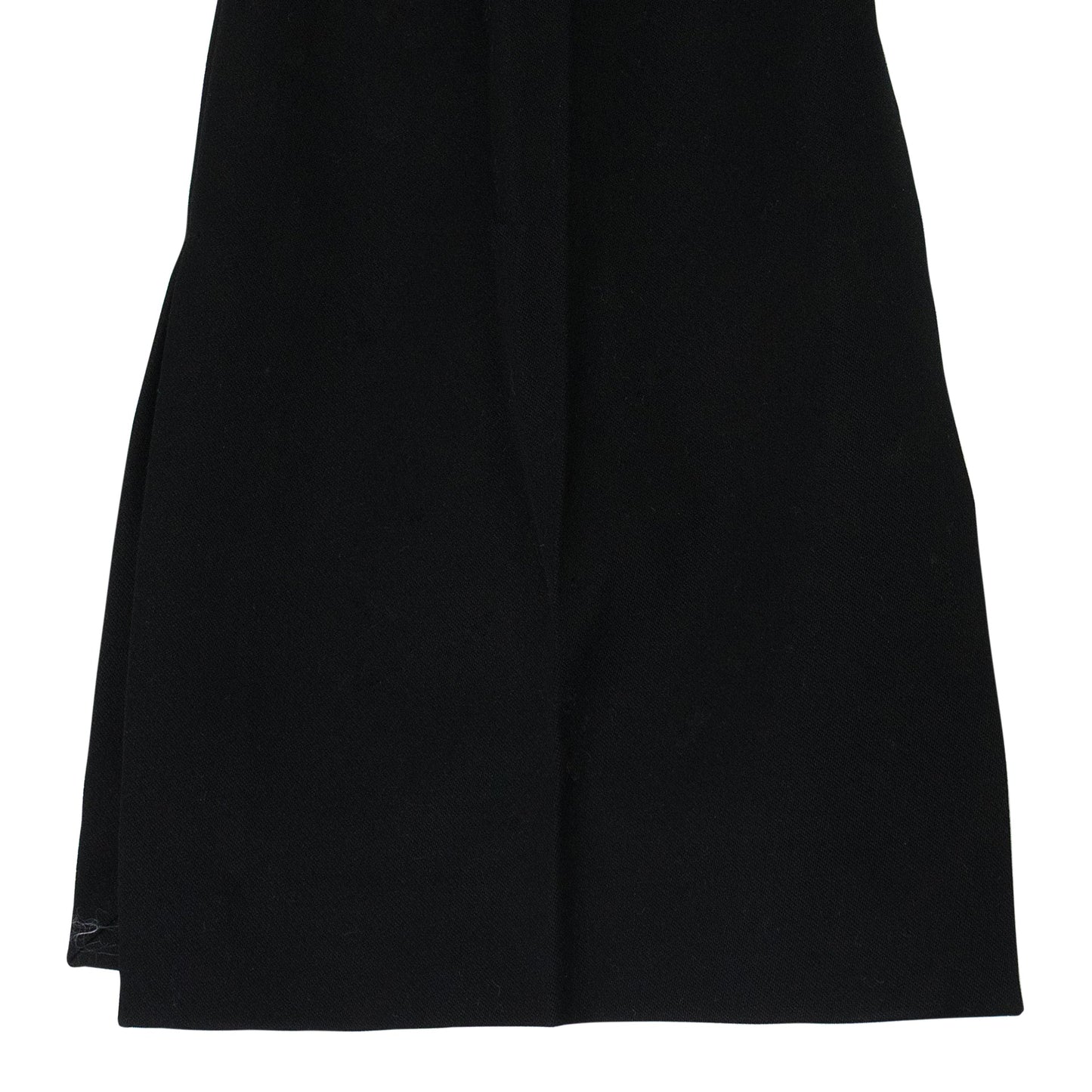 BLACK BUCKLE CASUAL PANTS