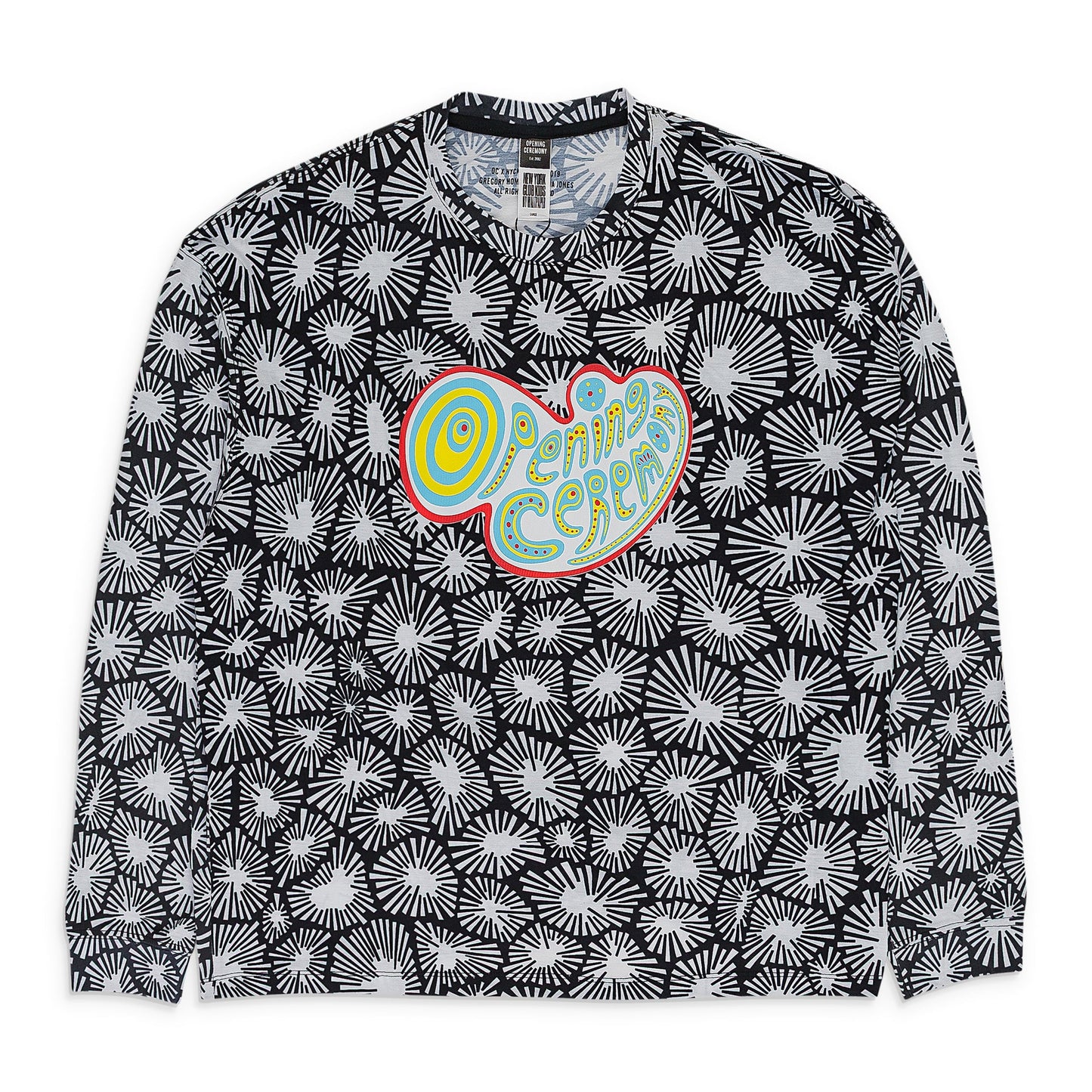 BLACK LONG-SLEEVE T-SHIRT