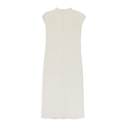 WHITE CHERRY CARDI SWEATER DRESS