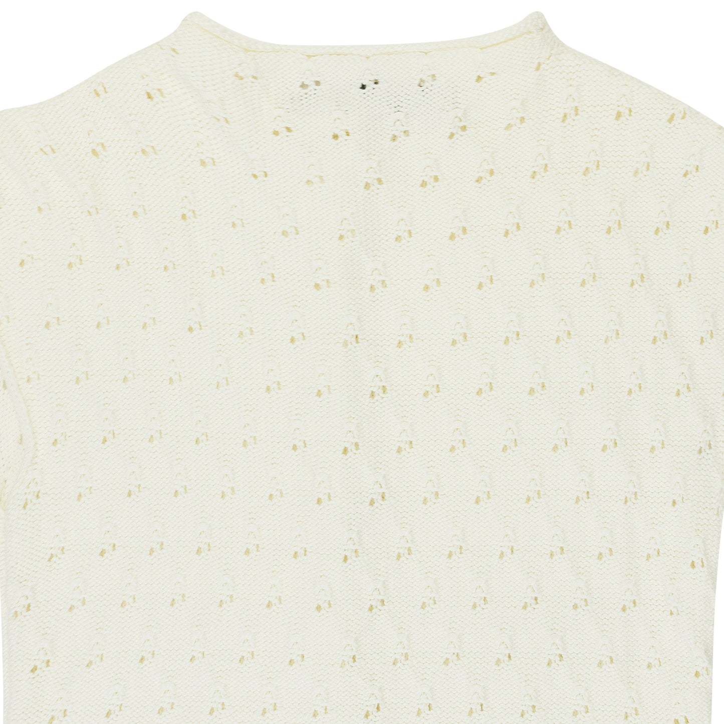 WHITE CHERRY CARDI SWEATER DRESS