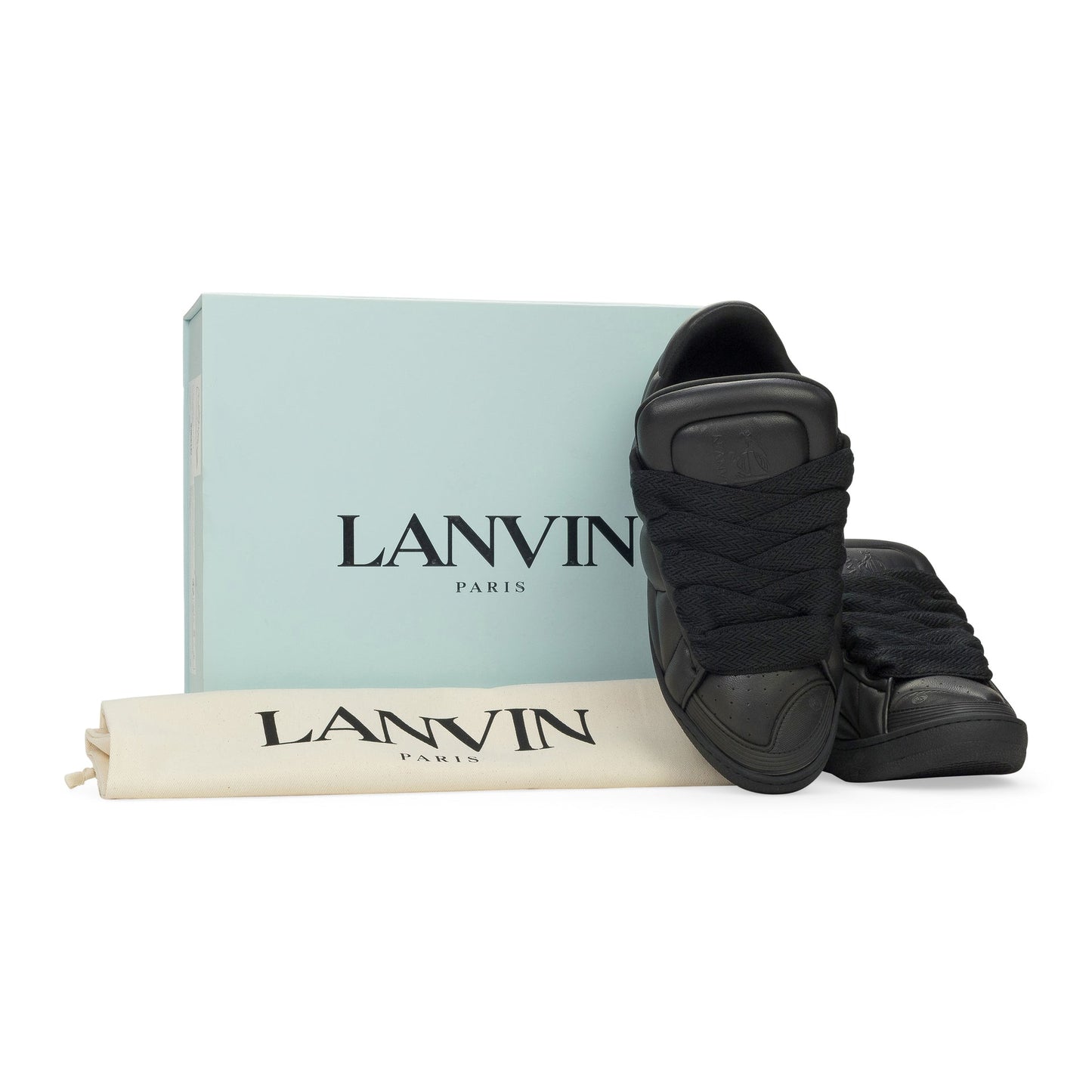 BLACK/BLACK BASSES CURB XL SNEAKERS