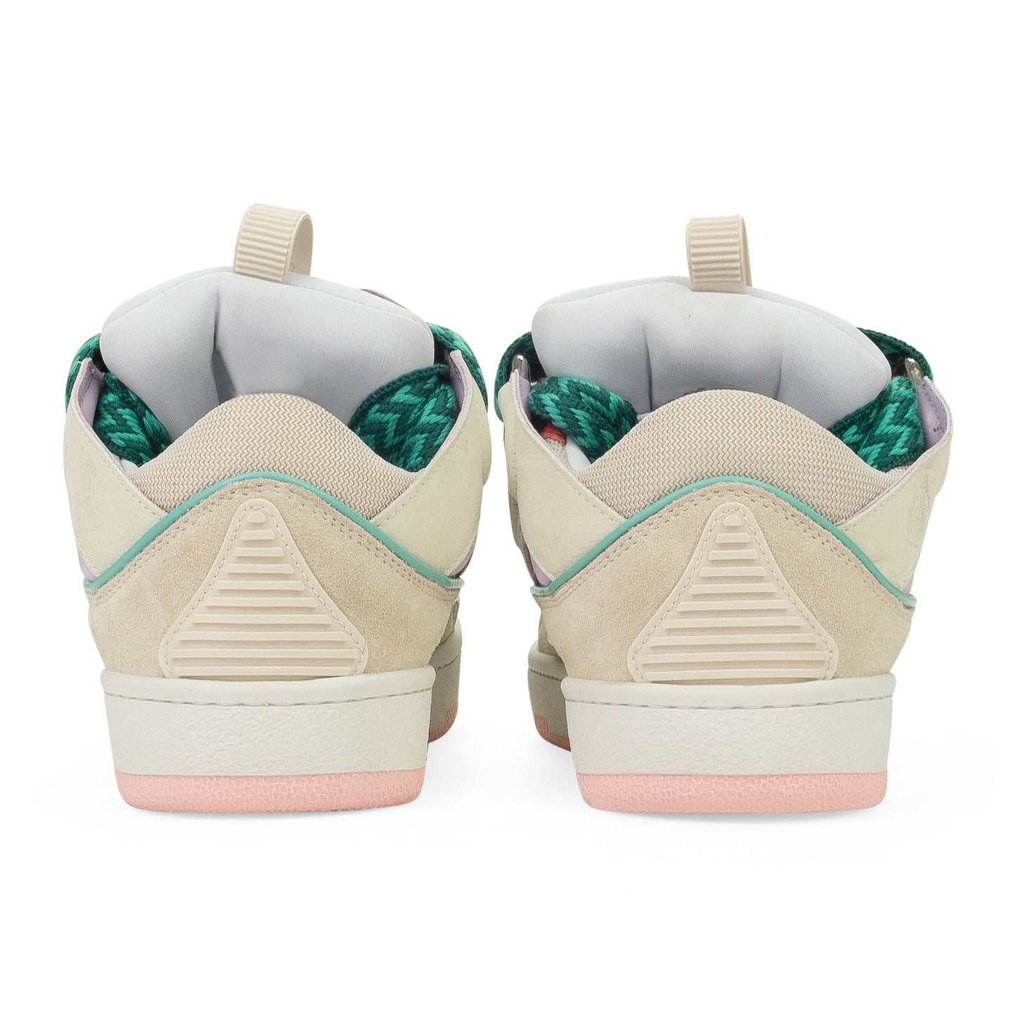 PINK/BEIGE CURB SNEAKERS