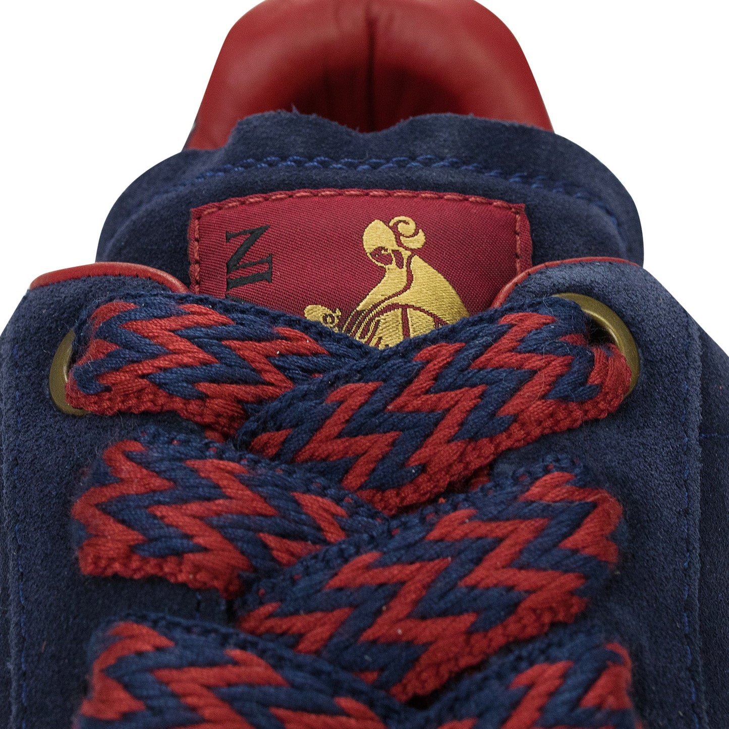 BLUE/RED BASSES CURB LITE SNEAKERS