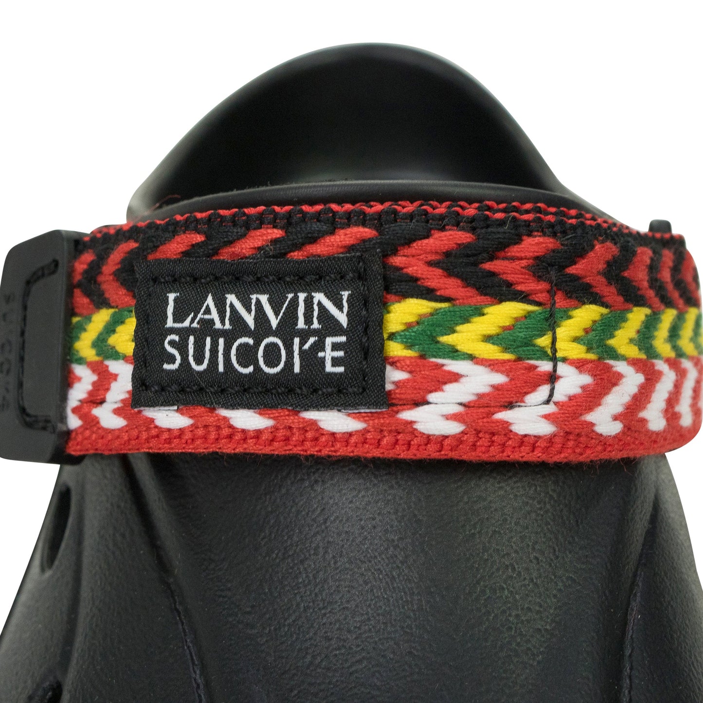 BLACK X SUICOKE MOK MOCASSINS CURB SLIDES