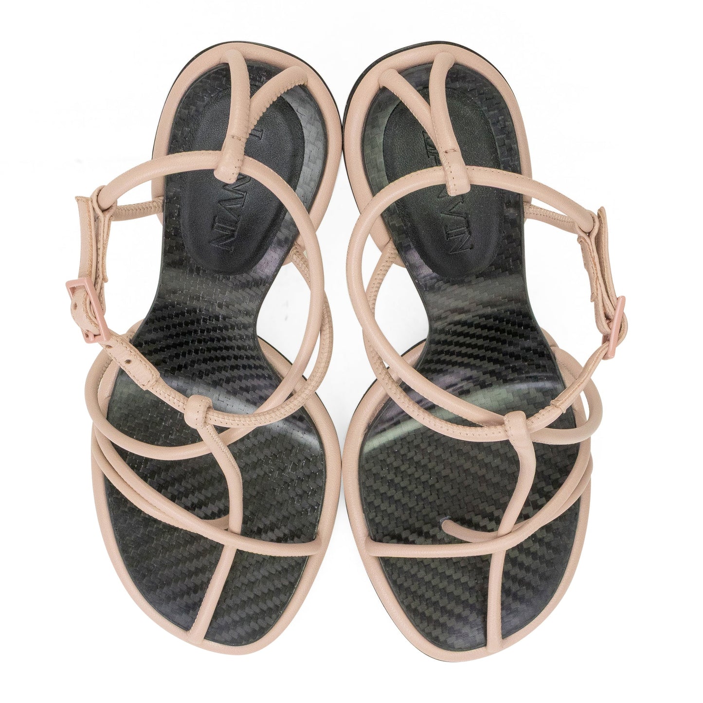 PINK STRAPLIGHT SANDAL À TALONS 110MM HEELS