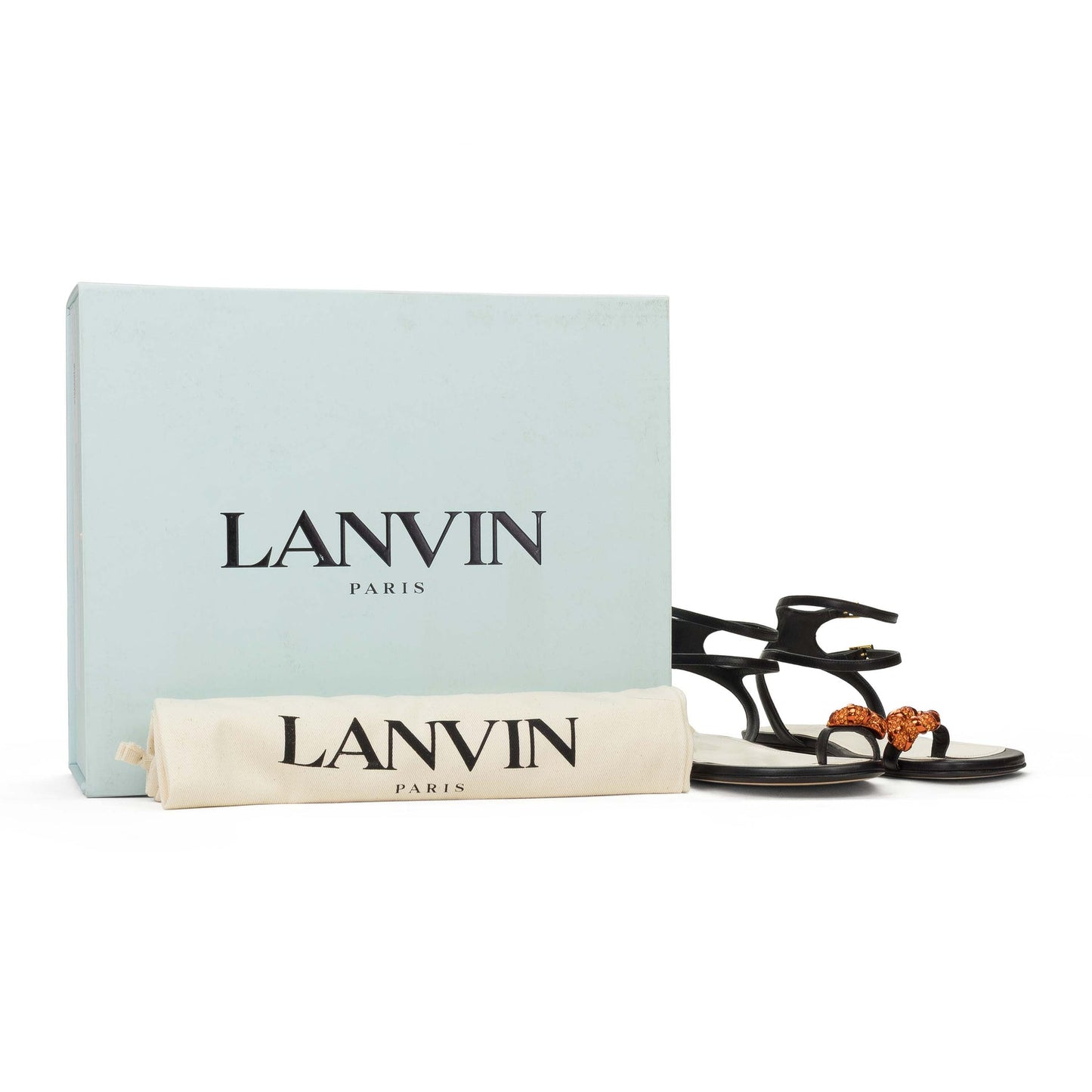 BLACK SANDALES BIJOUX MELODIE PUMPS