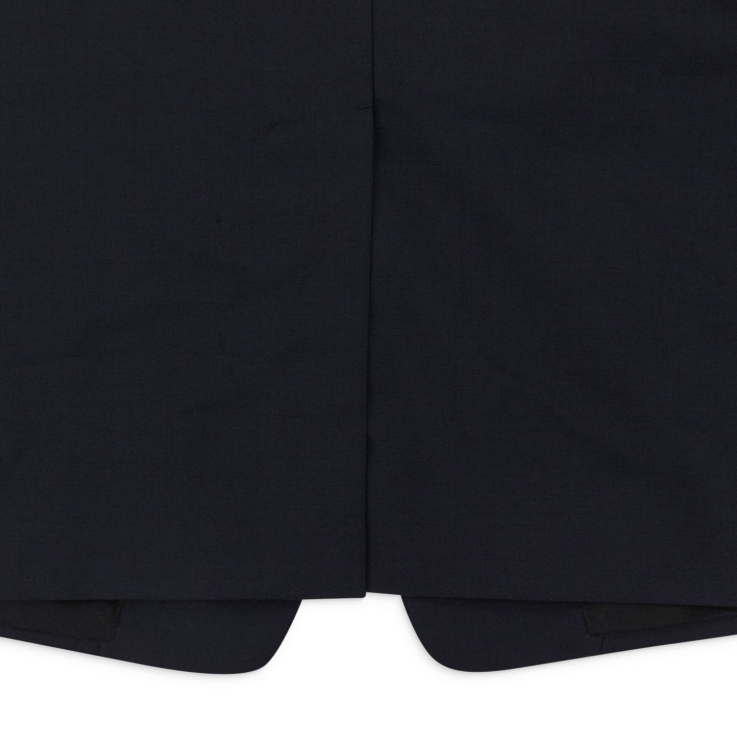 BLUE SINGLE BREASTED FLAP POCKETS JACKET BLAZER