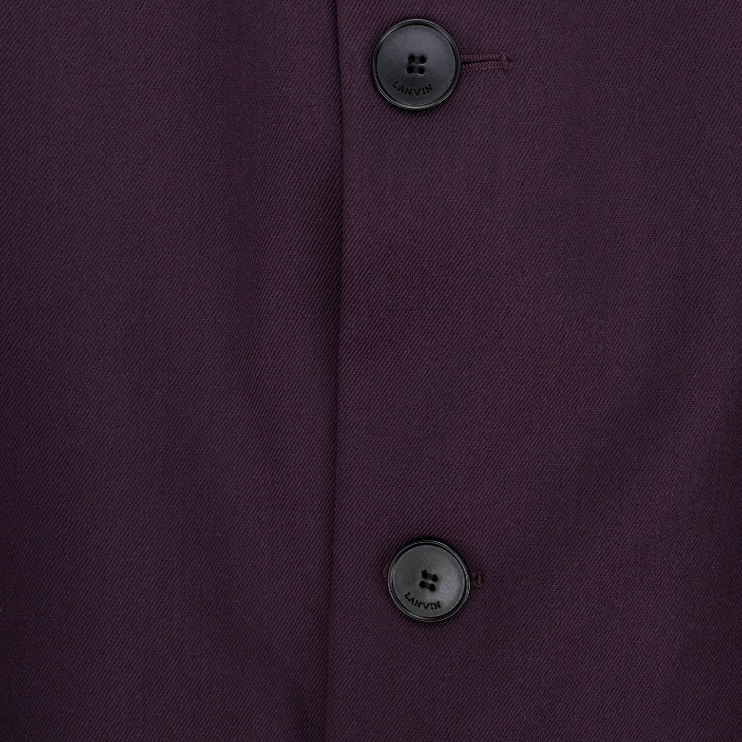 BLACK PADDED SINGLE BREAST JACKET