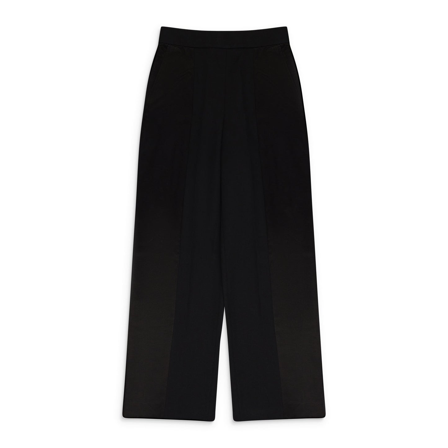 BLACK CIGARETTE STRAIGHT-FIT PANT