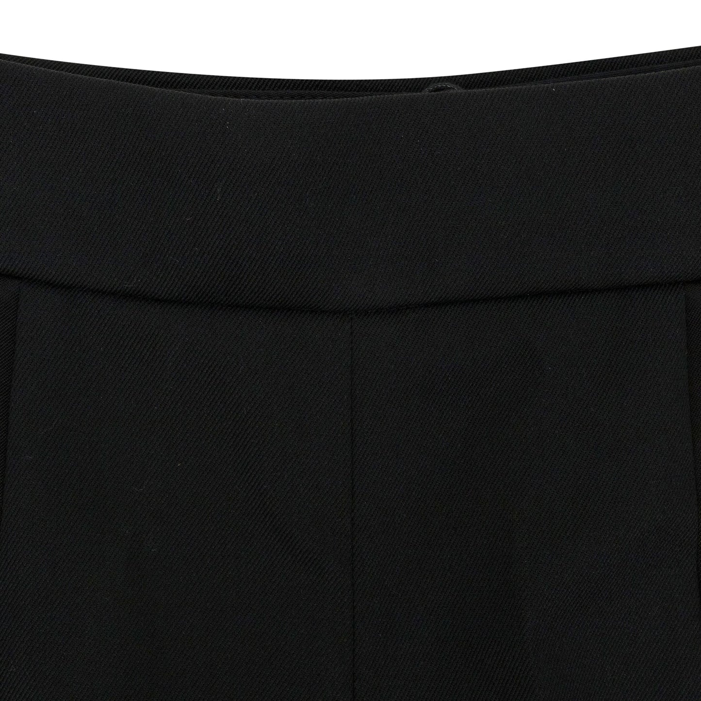 BLACK CIGARETTE STRAIGHT-FIT PANT