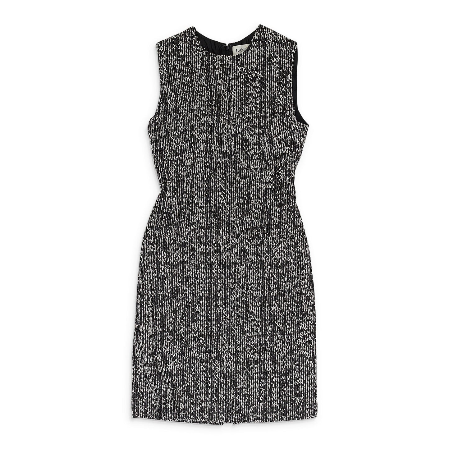 BLACK/MULTICOLOR MIDI FORMAL DRESS