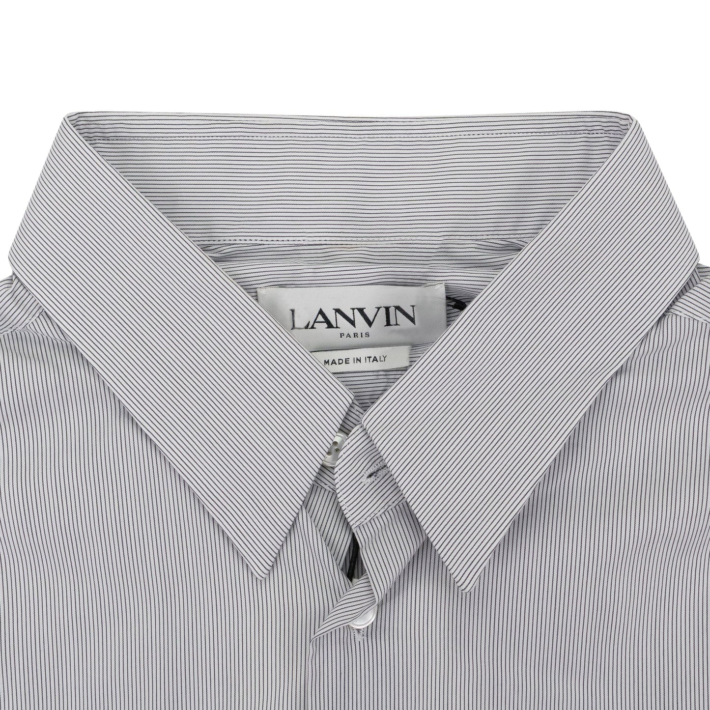NAVY/WHITE SLIM FIT VISIBLE BUTTON-DOWN SHIRT