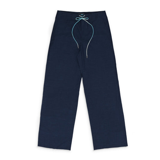 BLACK WOOL JOGGERS