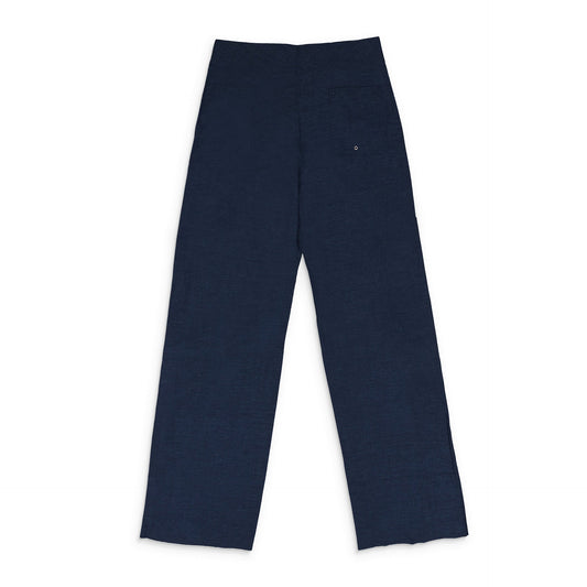 BLACK WOOL JOGGERS