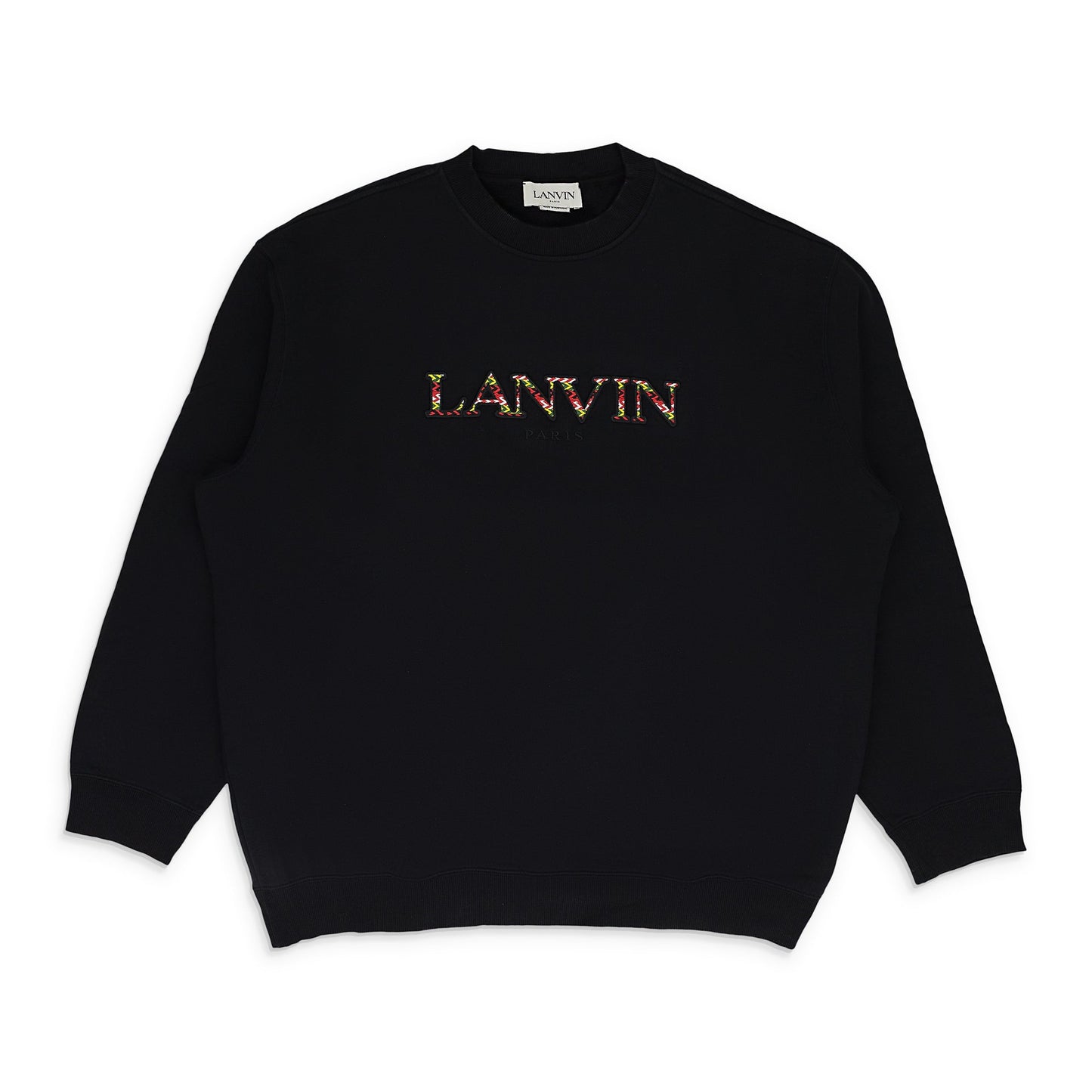 BLACK CLASSIC CURB SWEATSHIRT