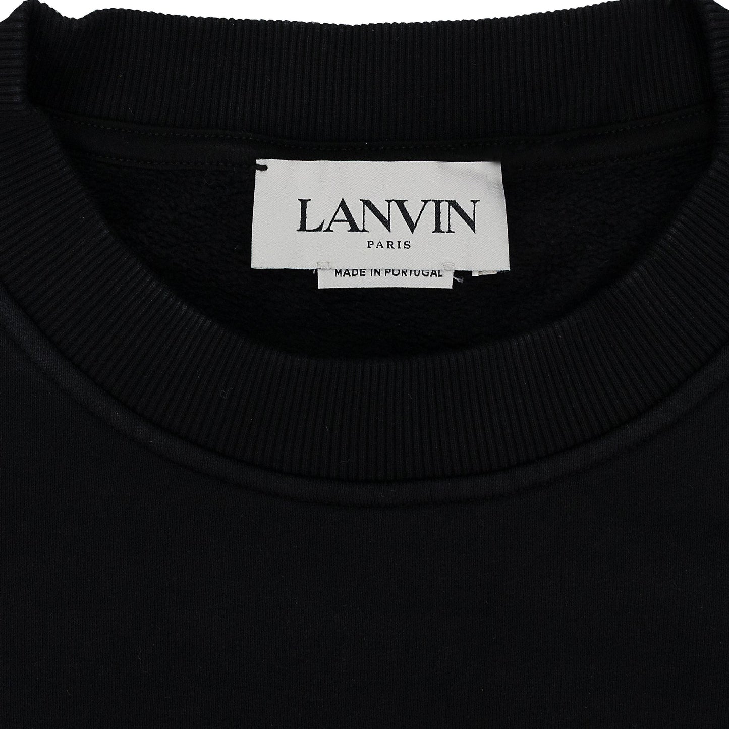 BLACK CLASSIC CURB SWEATSHIRT