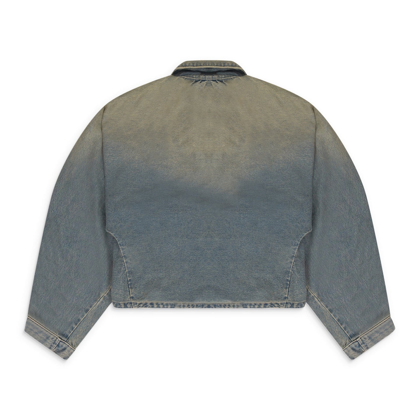 BLUE FATHERS GARDEN TRUCKER JACKET
