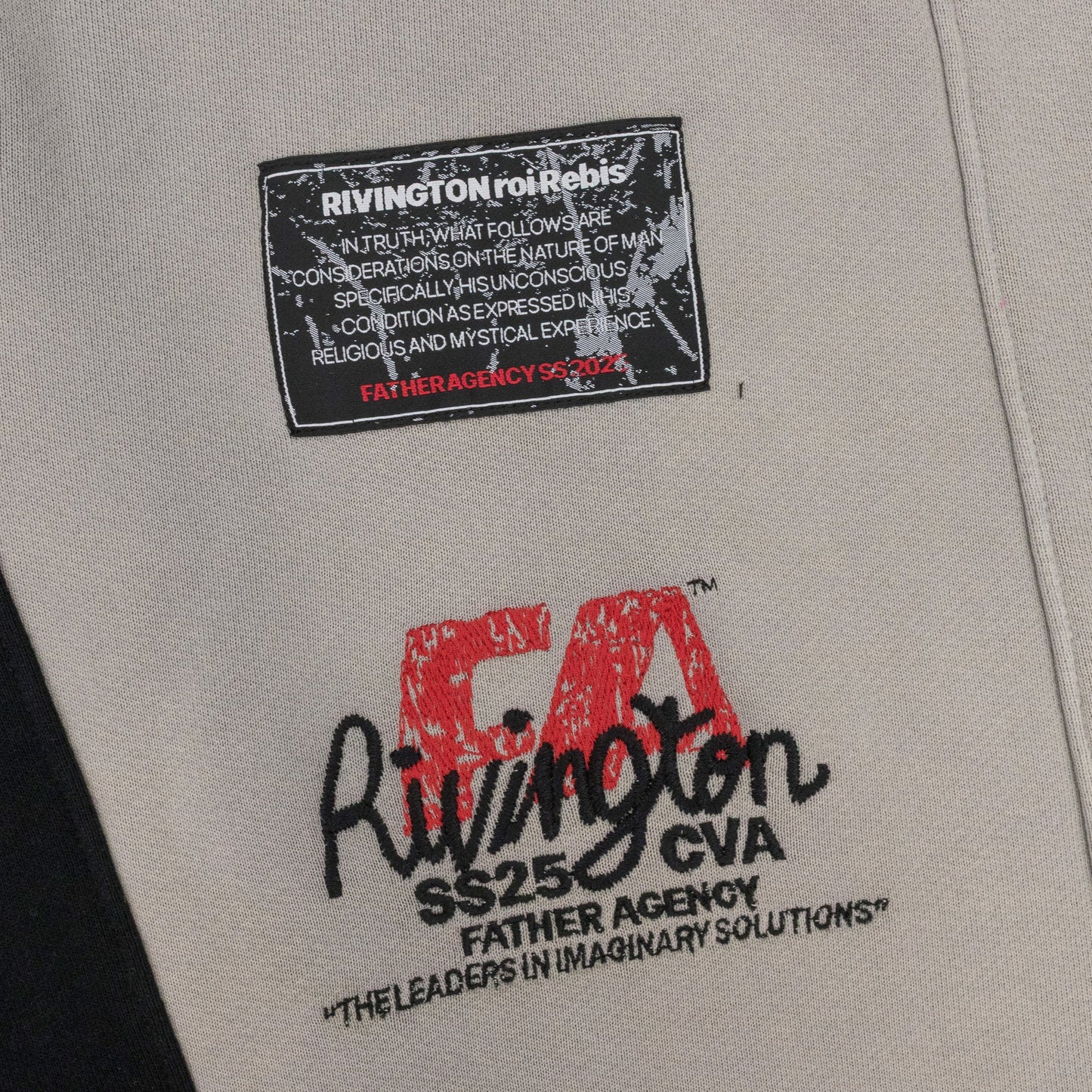 GRAY PENTA WELDER GRIS SWEATPANTS