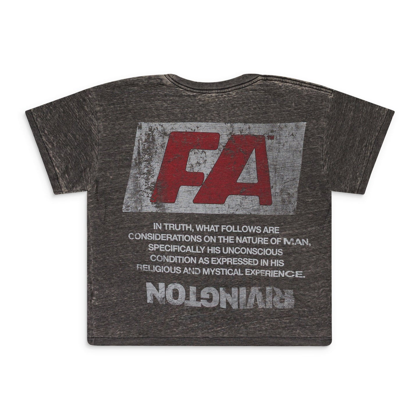 BLACK NATURE OF MAN T-SHIRT