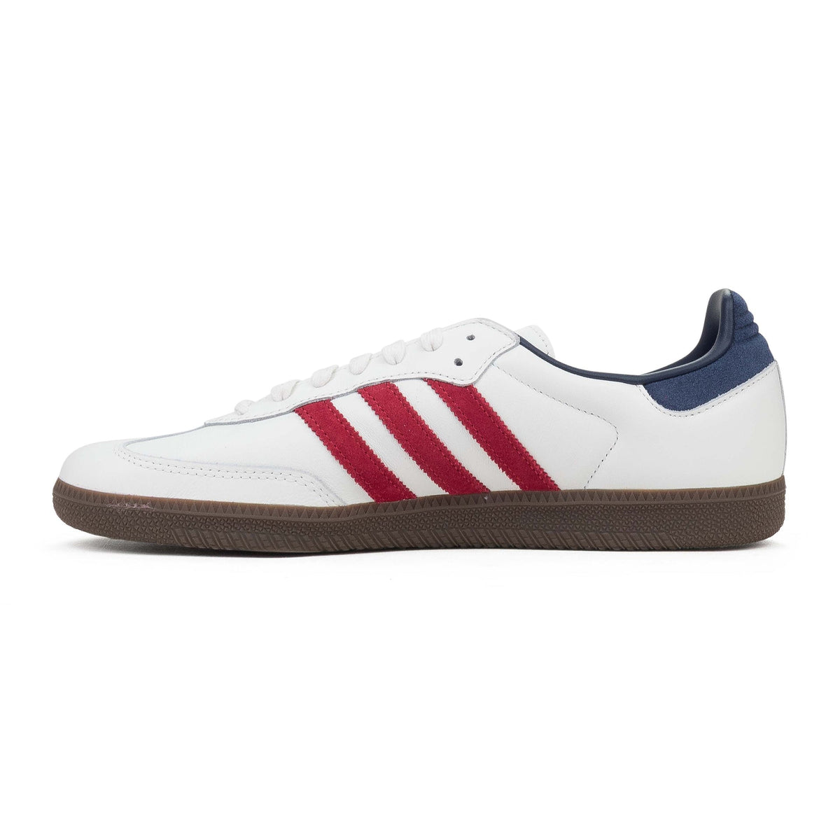 WHITE/RED/INDIGO SAMBA OG SNEAKERS