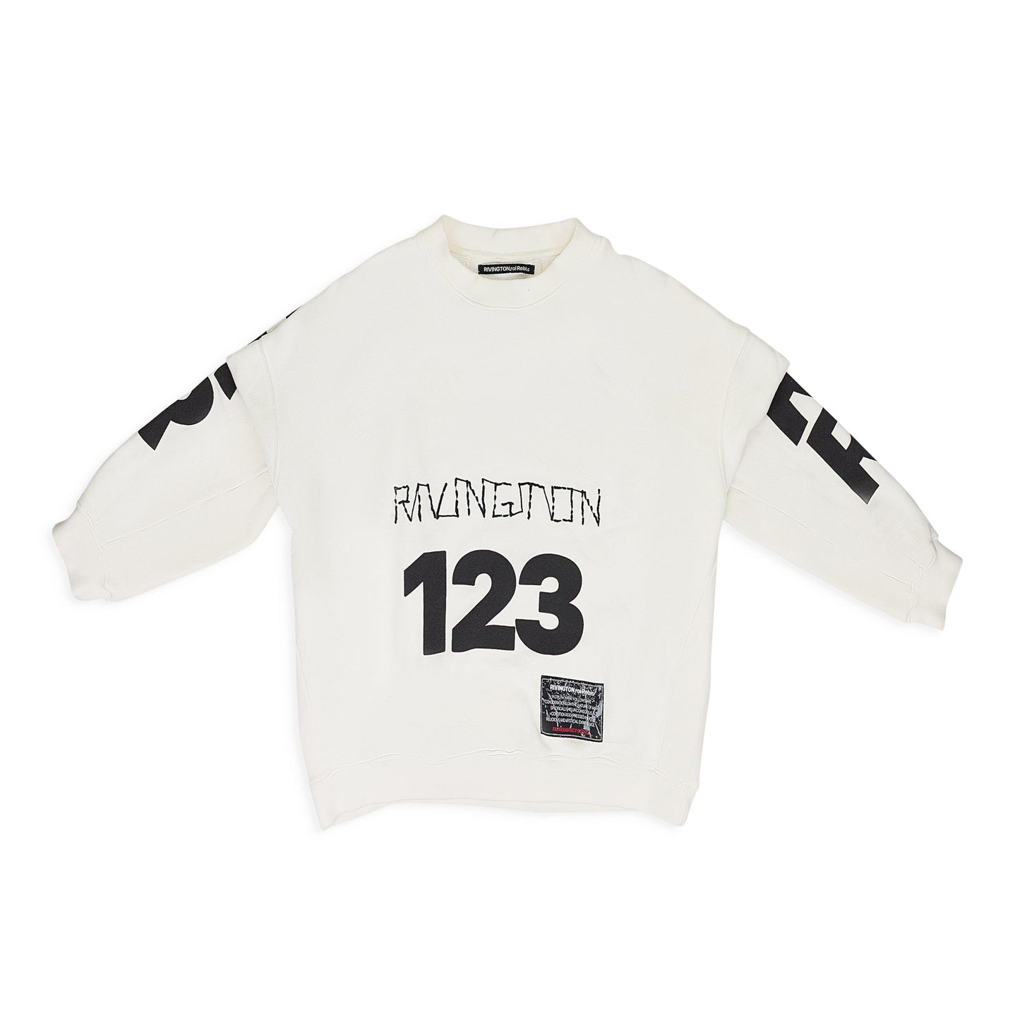 WHITE USO-123 CVA CREWNECK SWEATSHIRT