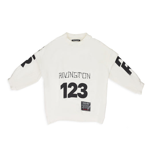 WHITE USO-123 CVA CREWNECK SWEATSHIRT