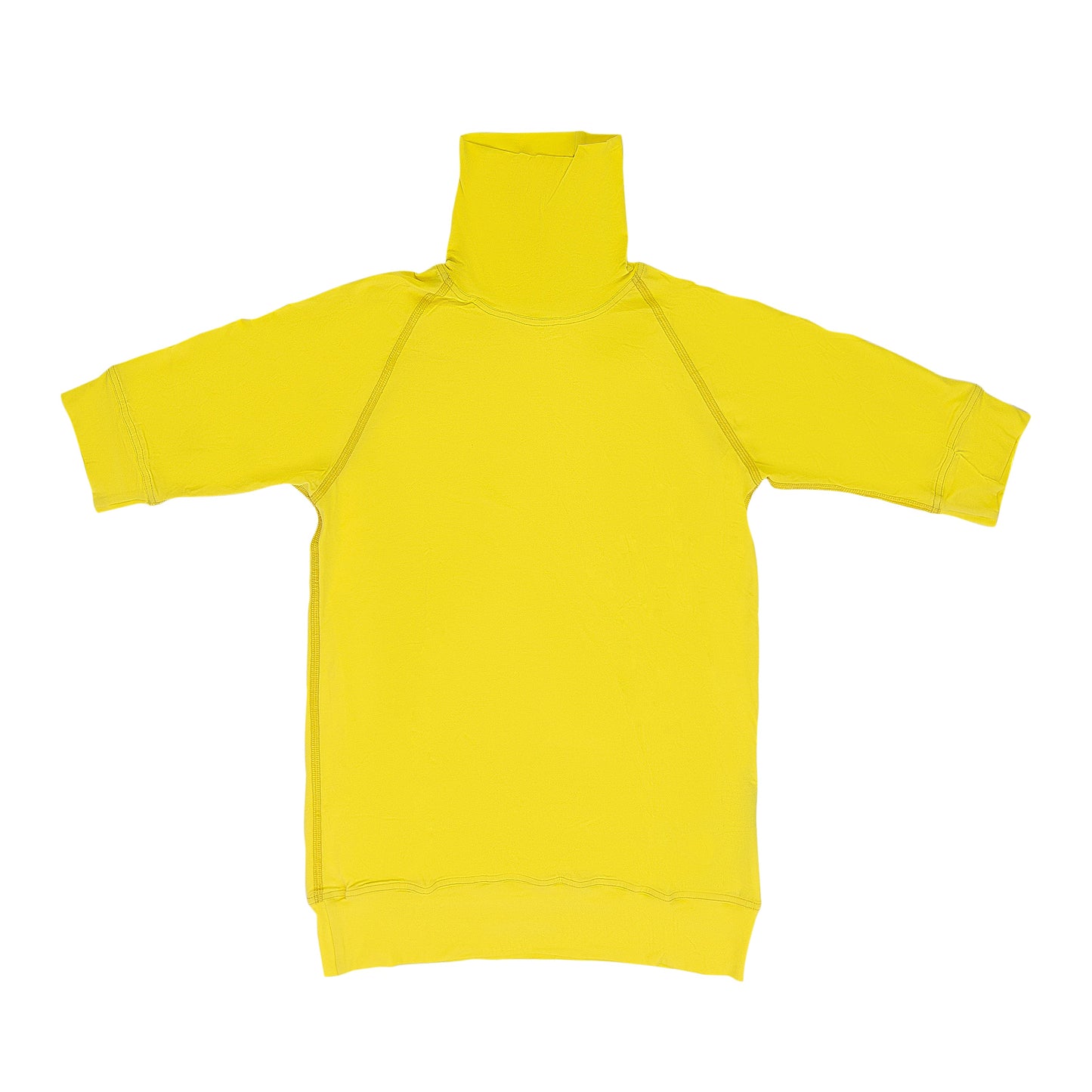 YELLOW RAGLAN SHORTS