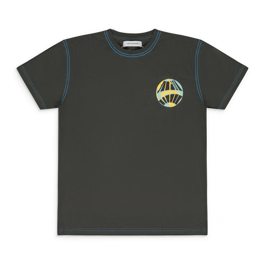 BROWN MUD TULCEA GRAPHIC T-SHIRT