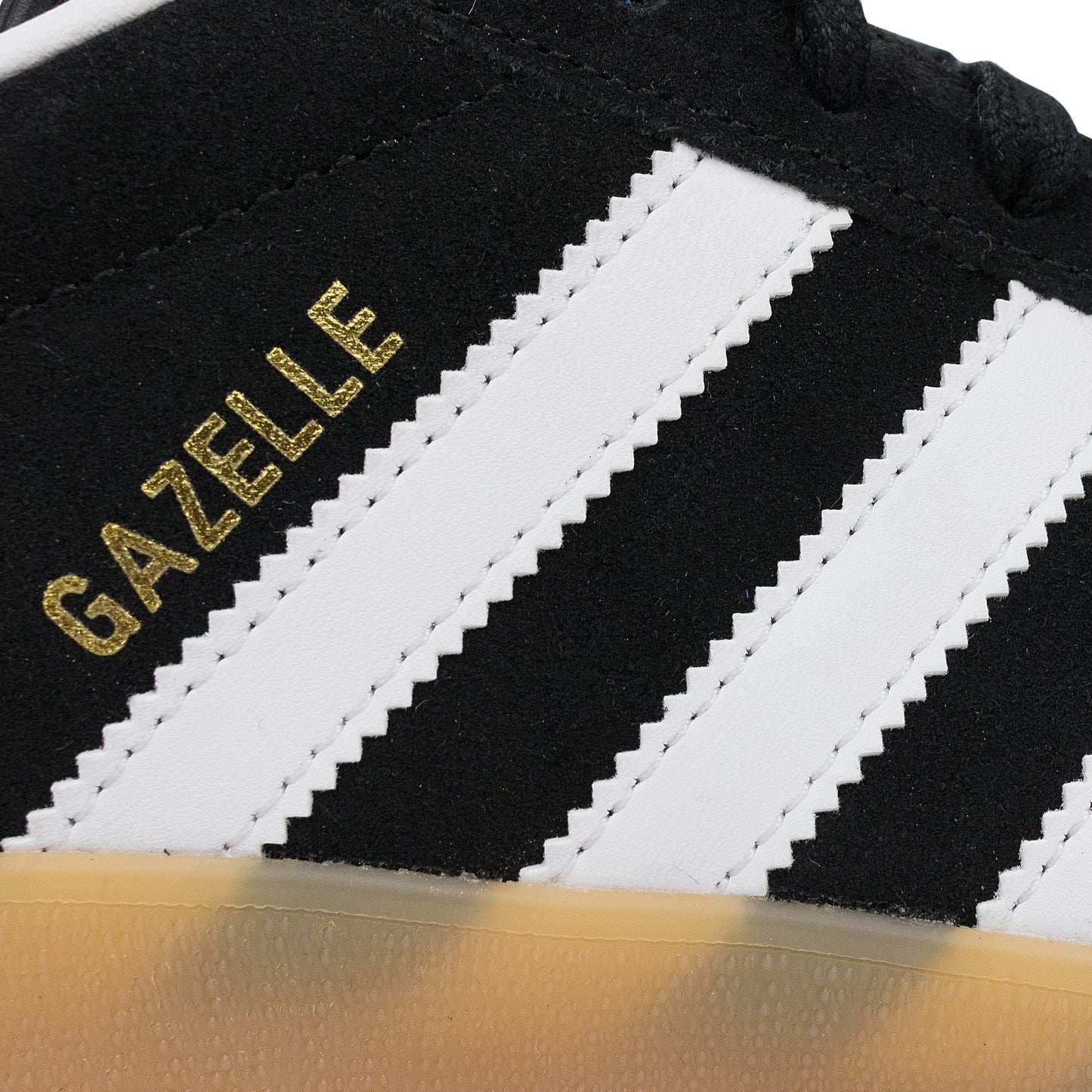 BLACK/WHITE GAZELLE INDOOR SNEAKERS