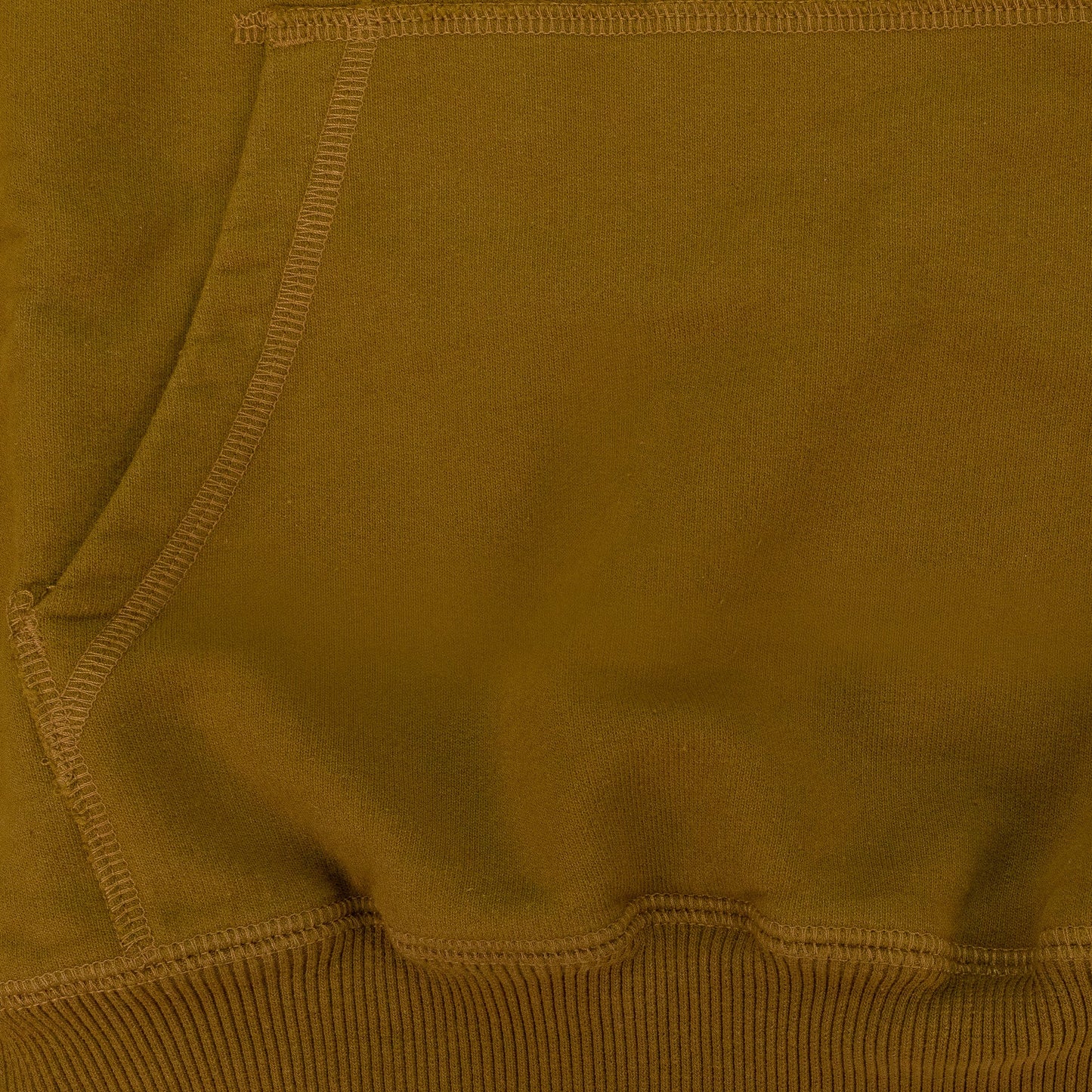 BROWN STACKED LOGO HOODIE