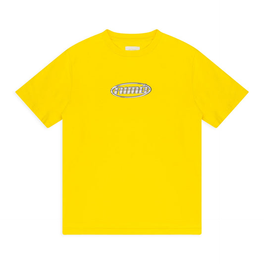 YELLOW CHROME LOGO T-SHIRT