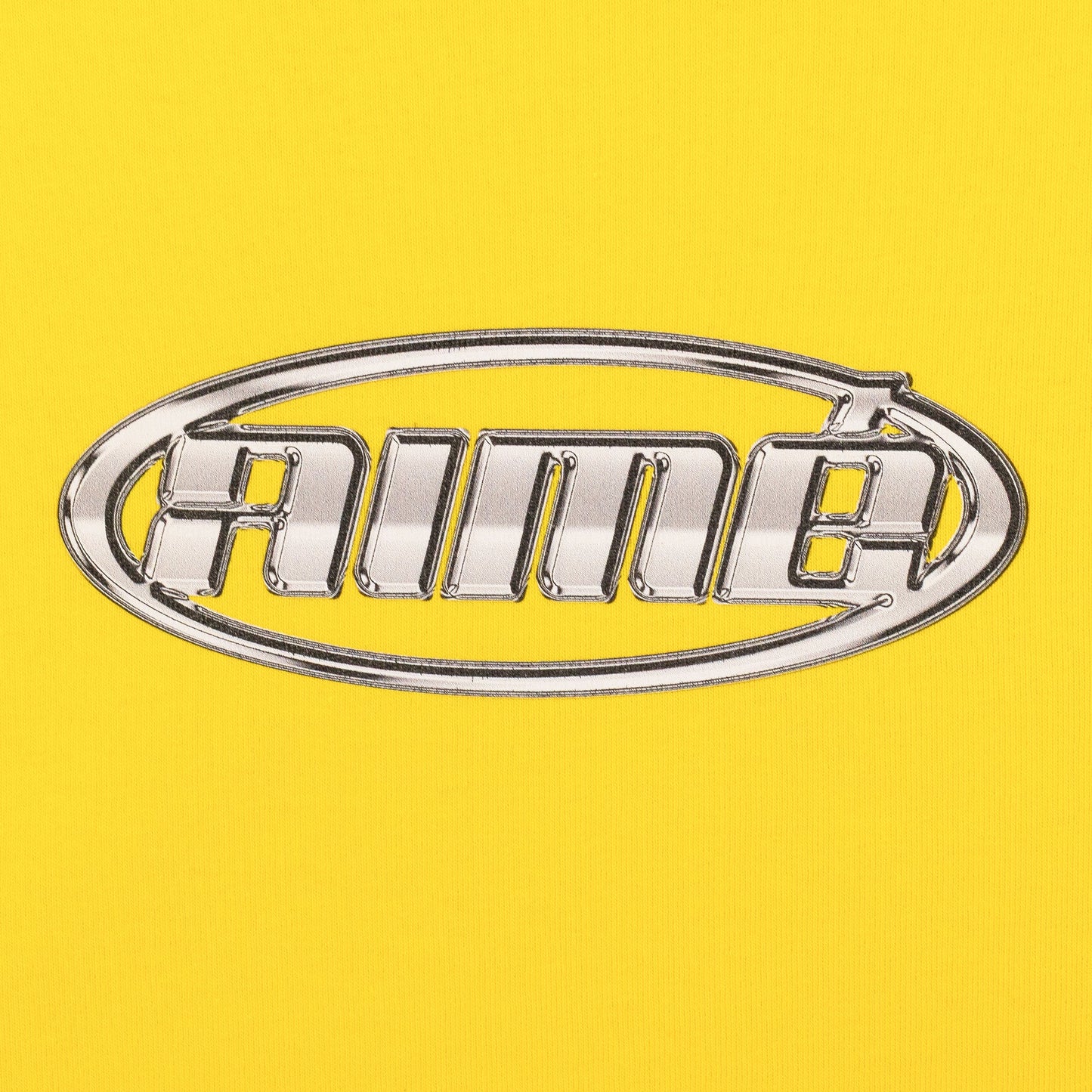 YELLOW CHROME LOGO T-SHIRT