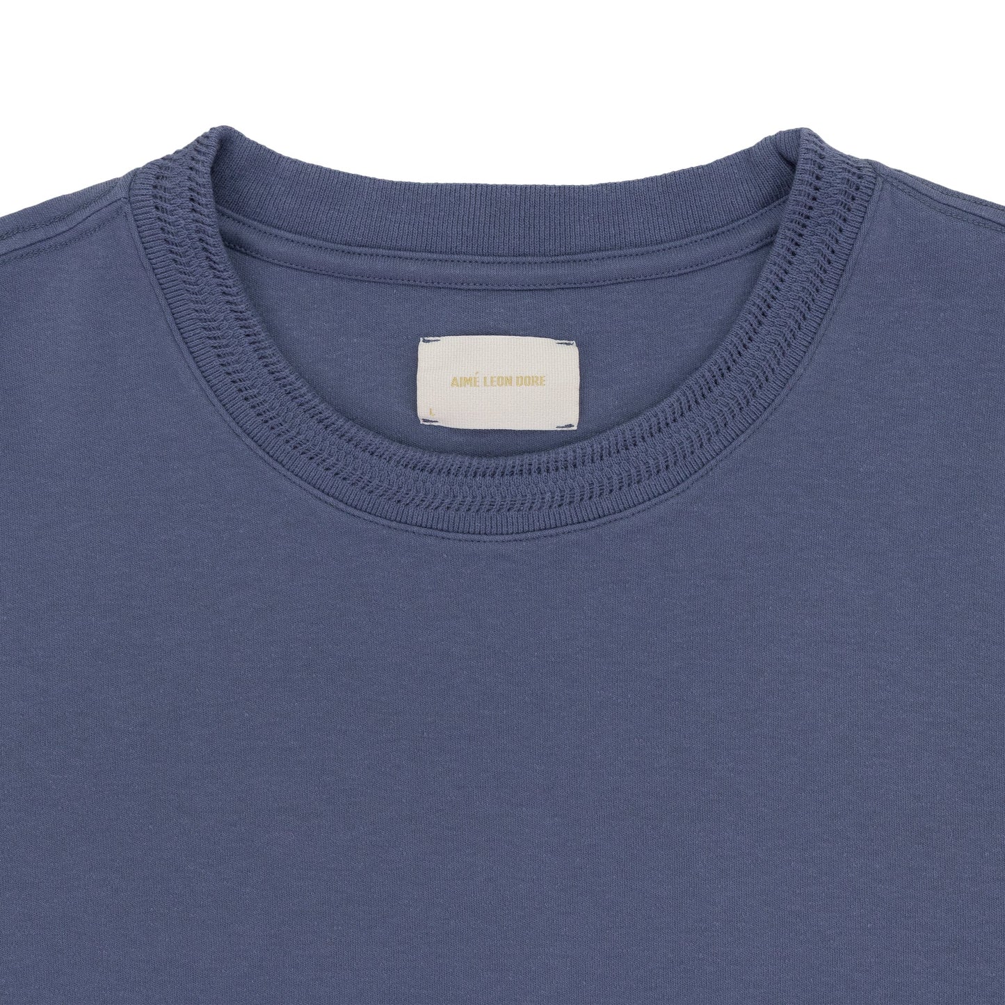 TAN DROP NEEDLE UNIFORM T-SHIRT