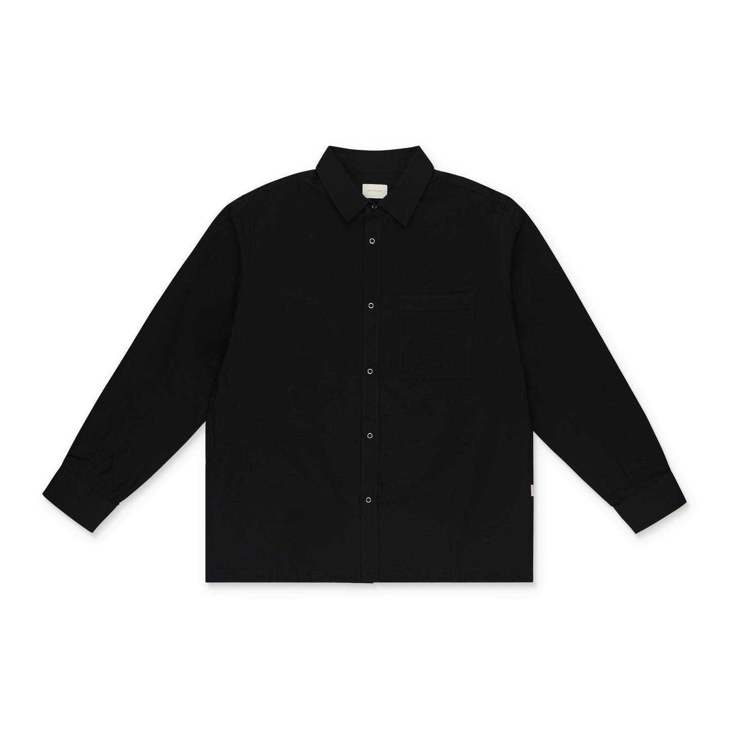 BLACK WESTERN OVERSHIRT