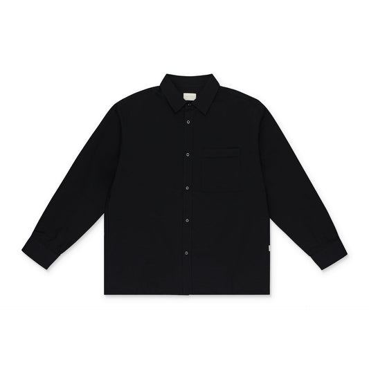BLACK WESTERN OVERSHIRT