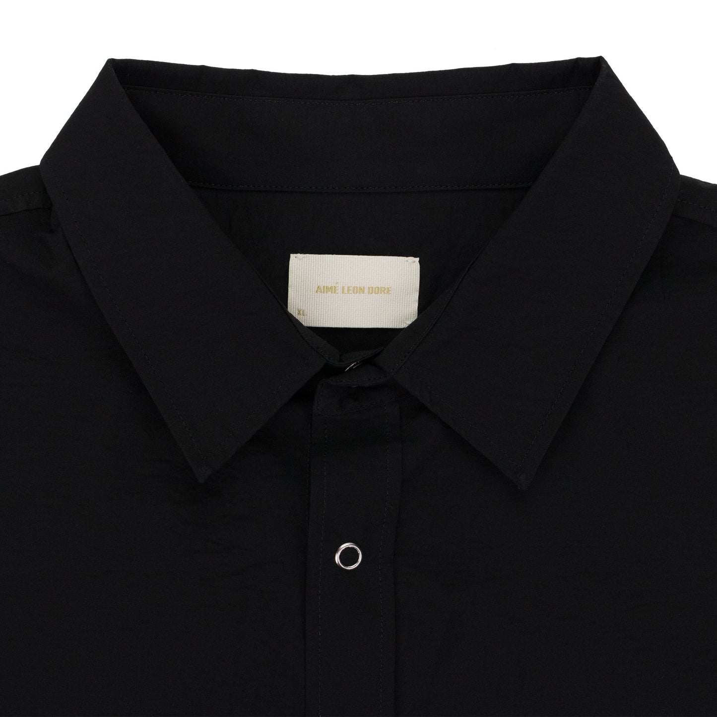 BLACK WESTERN OVERSHIRT