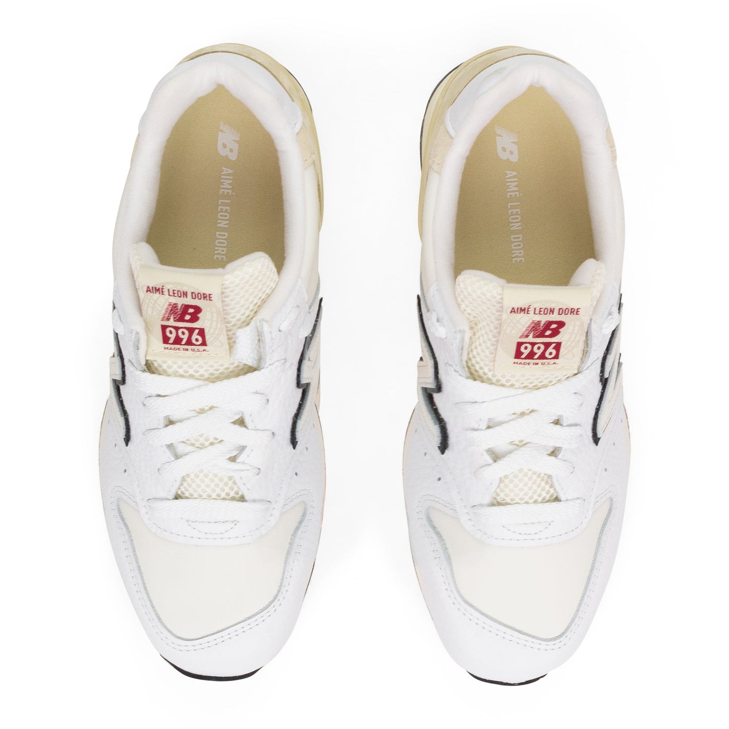 WHITE NB MADE IN USA 996 SNEAKERS