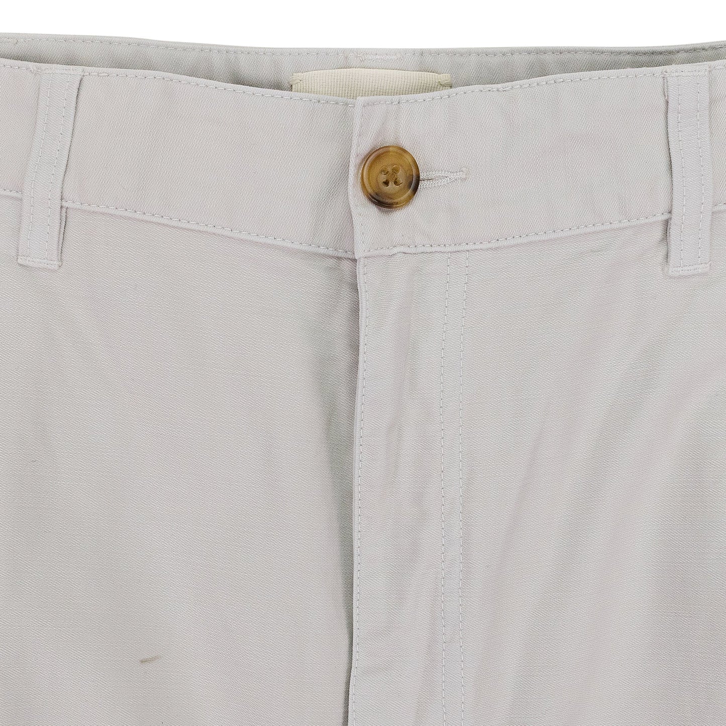 OFF-WHITE DOUBLE PLEATED TROUSERS